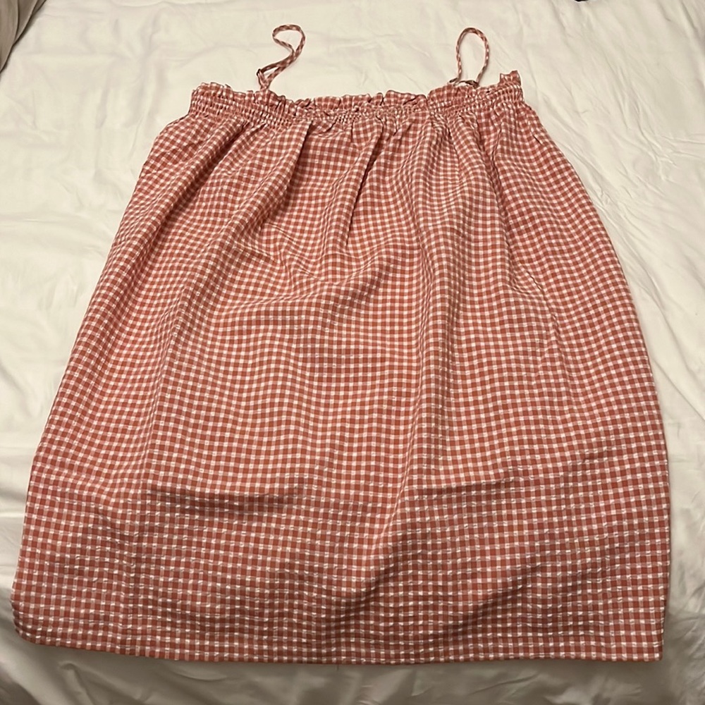 BB Dakota Gingham Dress SZ L - Picture 1 of 2